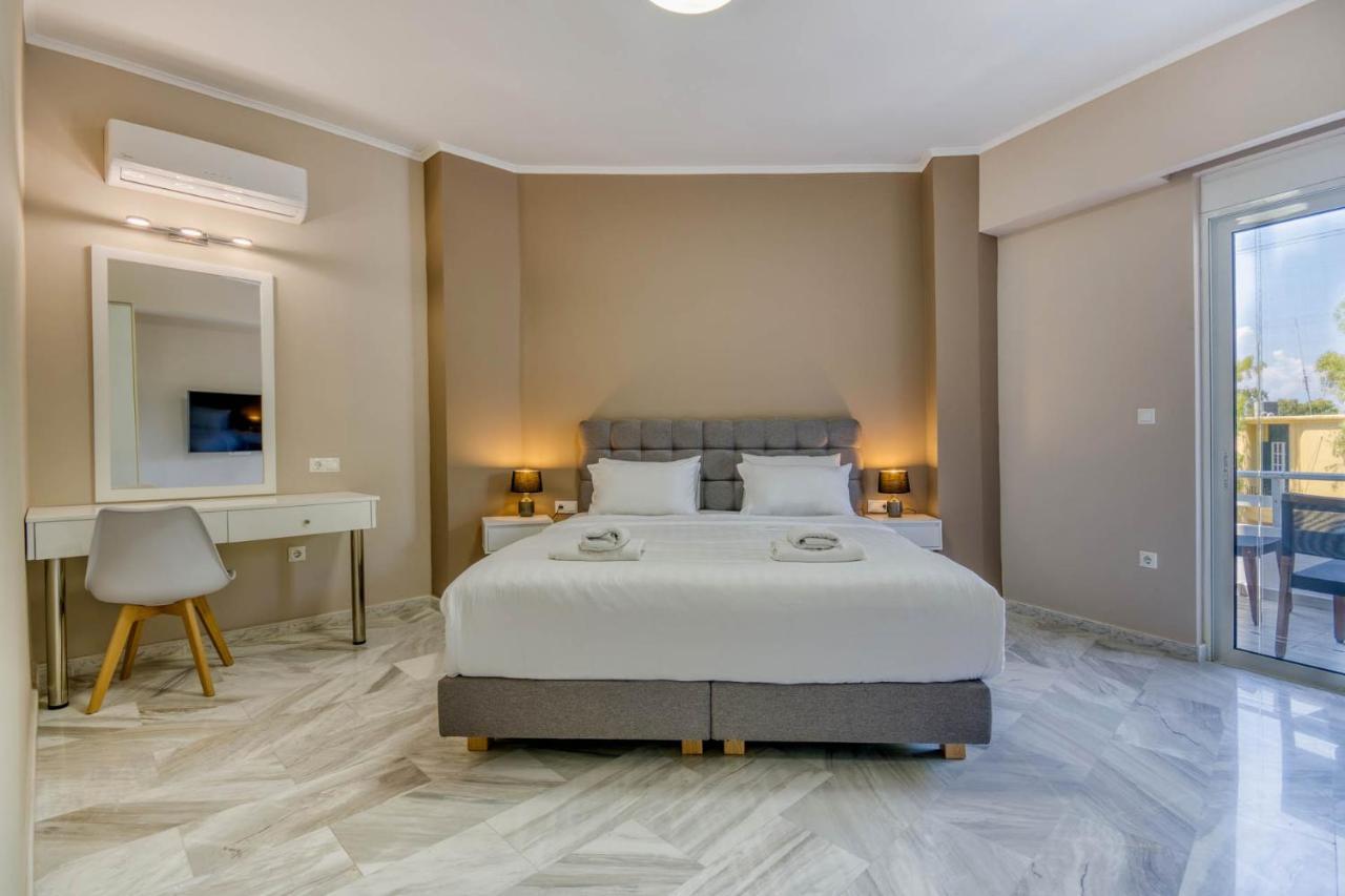 Rhodes Island Elli Beach Apartments Rhodes City Bagian luar foto